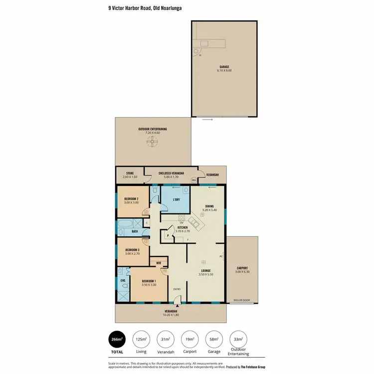 Floorplan of Homely house listing, 9 Victor Harbor Road, Old Noarlunga SA 5168