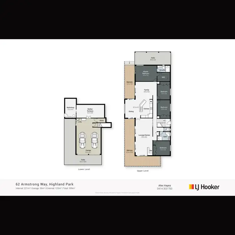 Floorplan of Homely house listing, 62 Armstrong Way, Highland Park QLD 4211