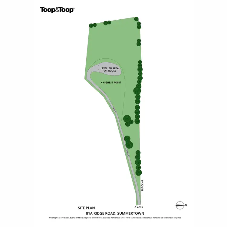 Floorplan of Homely land listing, 81A Ridge Road, Summertown SA 5141