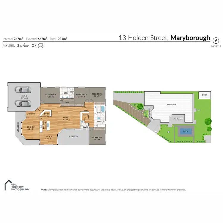 Floorplan of Homely house listing, 13 Holden Street, Maryborough VIC 3465