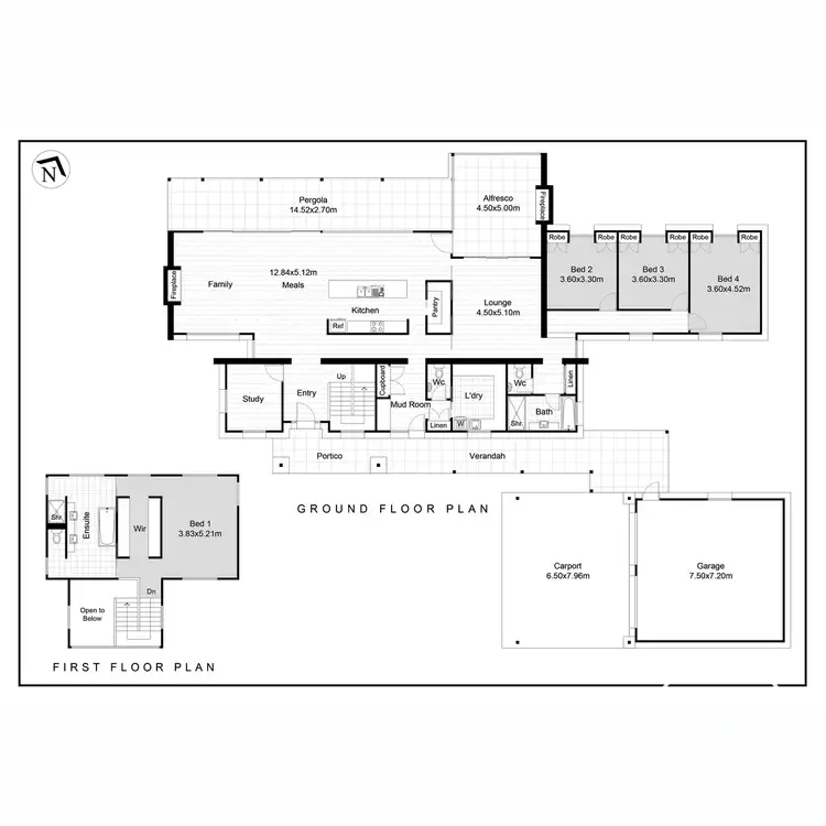 Floorplan of Homely rural property listing, 665 Glenroy Road, Barwite VIC 3722