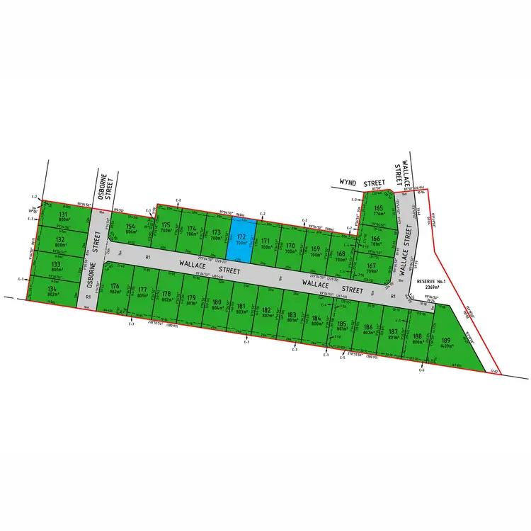 Floorplan of Homely land listing, LOT 172 Wallace Street, Sale VIC 3850