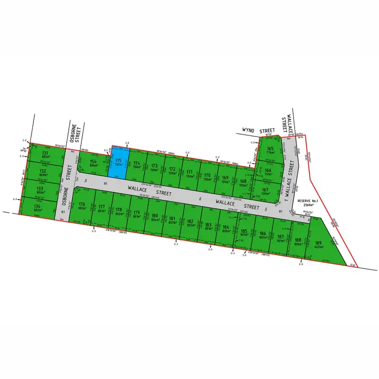 Floorplan of Homely land listing, LOT 175 Wallace Street, Sale VIC 3850