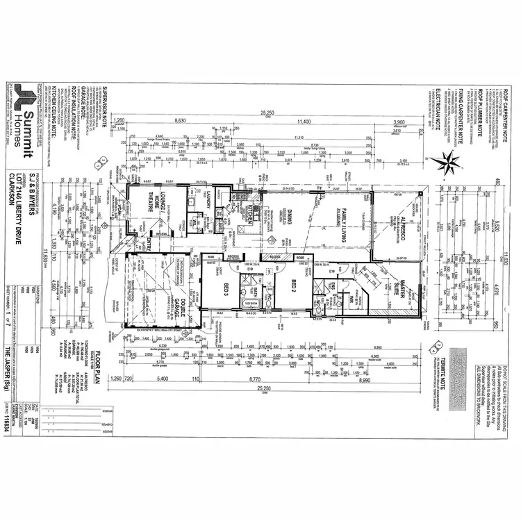 Floorplan of Homely house listing, 42 Liberty Drive, Clarkson WA 6030
