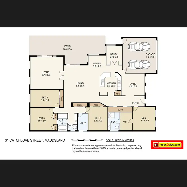 Floorplan of Homely house listing, 31 Catchlove Street, Maudsland QLD 4210