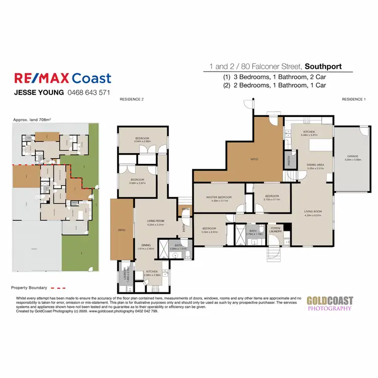 Floorplan of Homely house listing, 1 & 2/80 Falconer Street, Southport QLD 4215
