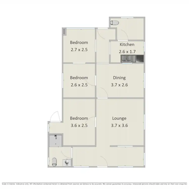 Floorplan of Homely house listing, 63 Wedd Street, Spring Hill QLD 4000