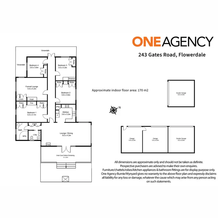 Floorplan of Homely house listing, 243 Gates Road, Flowerdale TAS 7325