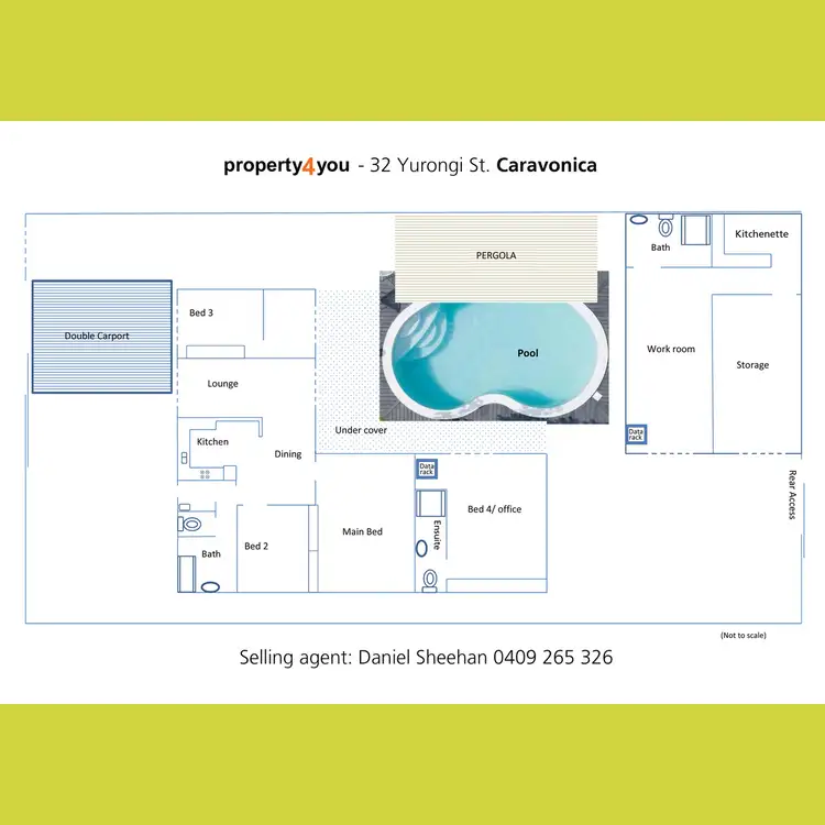 Floorplan of Homely house listing, 32 Yurongi Street, Caravonica QLD 4878