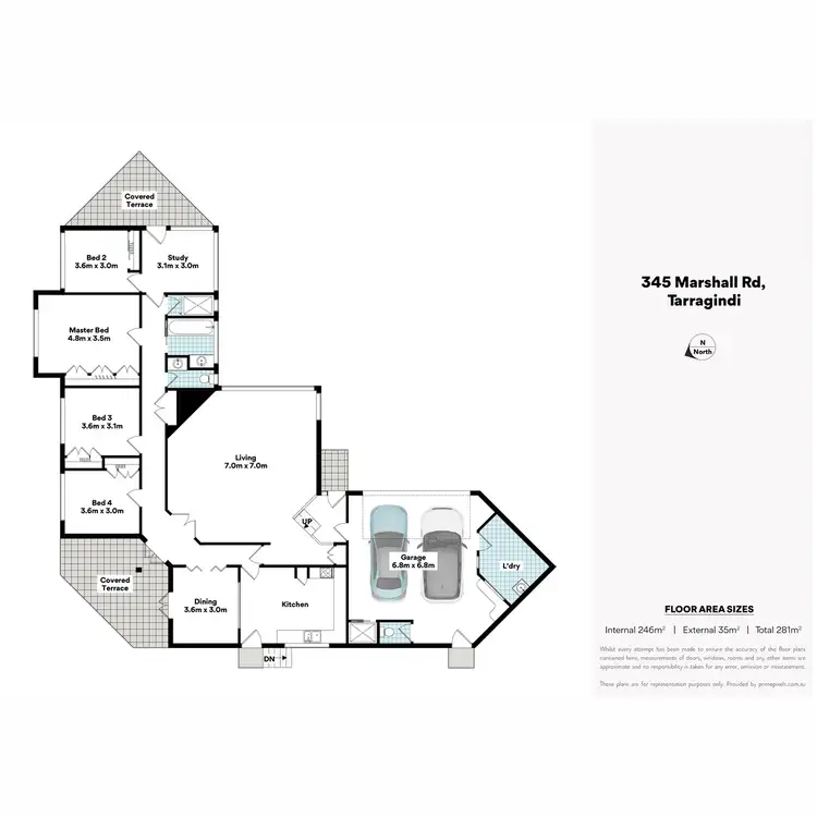 Floorplan of Homely house listing, 345 Marshall Road, Tarragindi QLD 4121