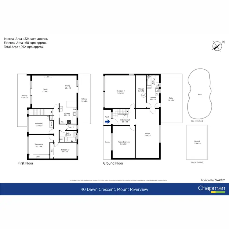 Floorplan of Homely house listing, 40 Dawn Crescent, Mount Riverview NSW 2774