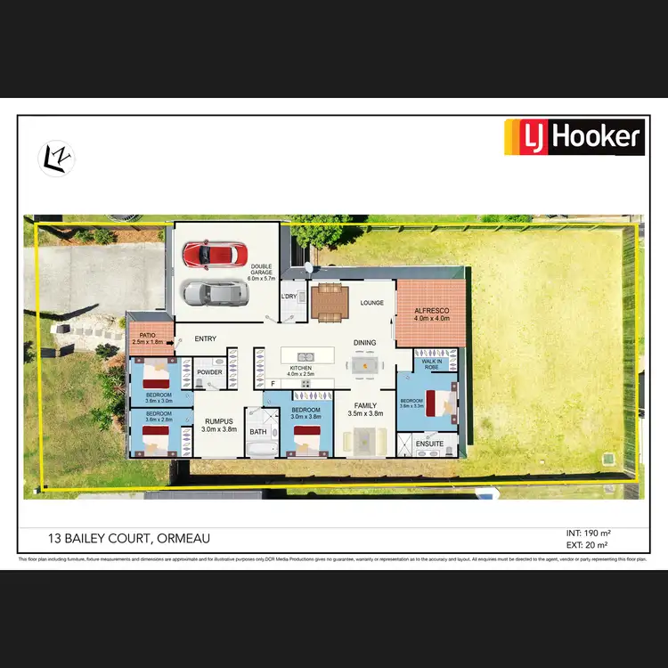 Floorplan of Homely house listing, 13 Bailey Court, Ormeau QLD 4208