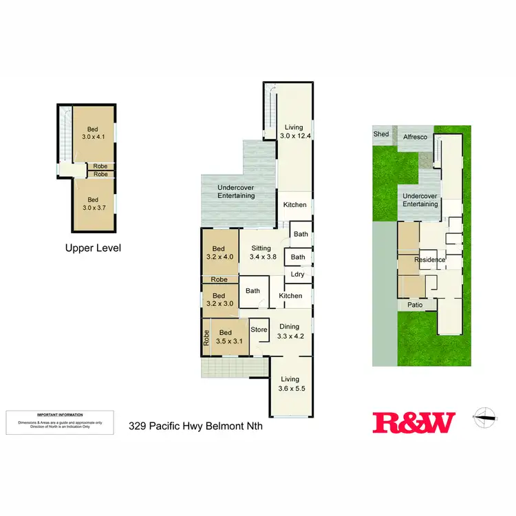 Floorplan of Homely house listing, 329 Pacific Highway, Belmont North NSW 2280