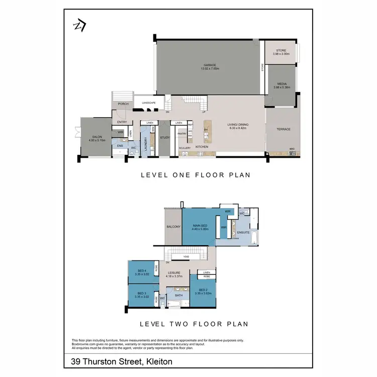 Floorplan of Homely house listing, 39 Thurston Street, Kleinton QLD 4352