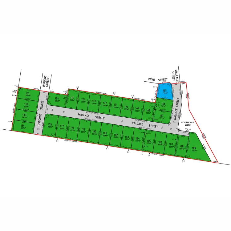 Floorplan of Homely land listing, LOT 165 Wallace Street, Sale VIC 3850
