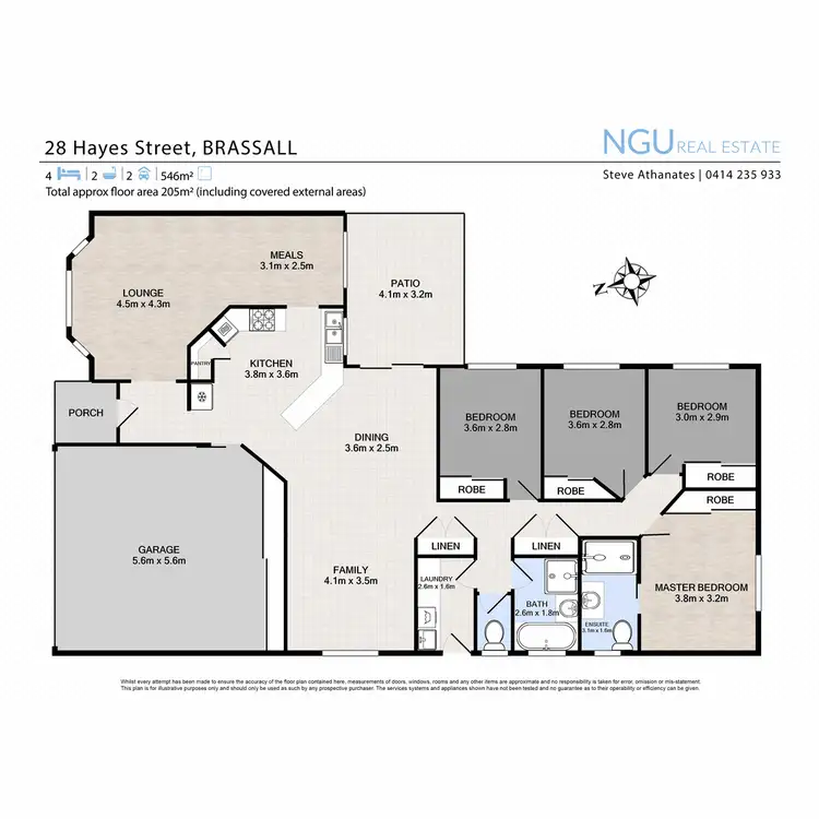 Floorplan of Homely house listing, 28 Hayes Street, Brassall QLD 4305