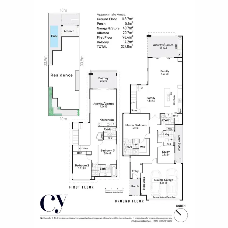 Floorplan of Homely house listing, 8 Picard Lane, North Coogee WA 6163