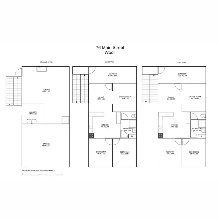 Floorplan of Homely other listing, 76 Main Street, Wooli NSW 2462
