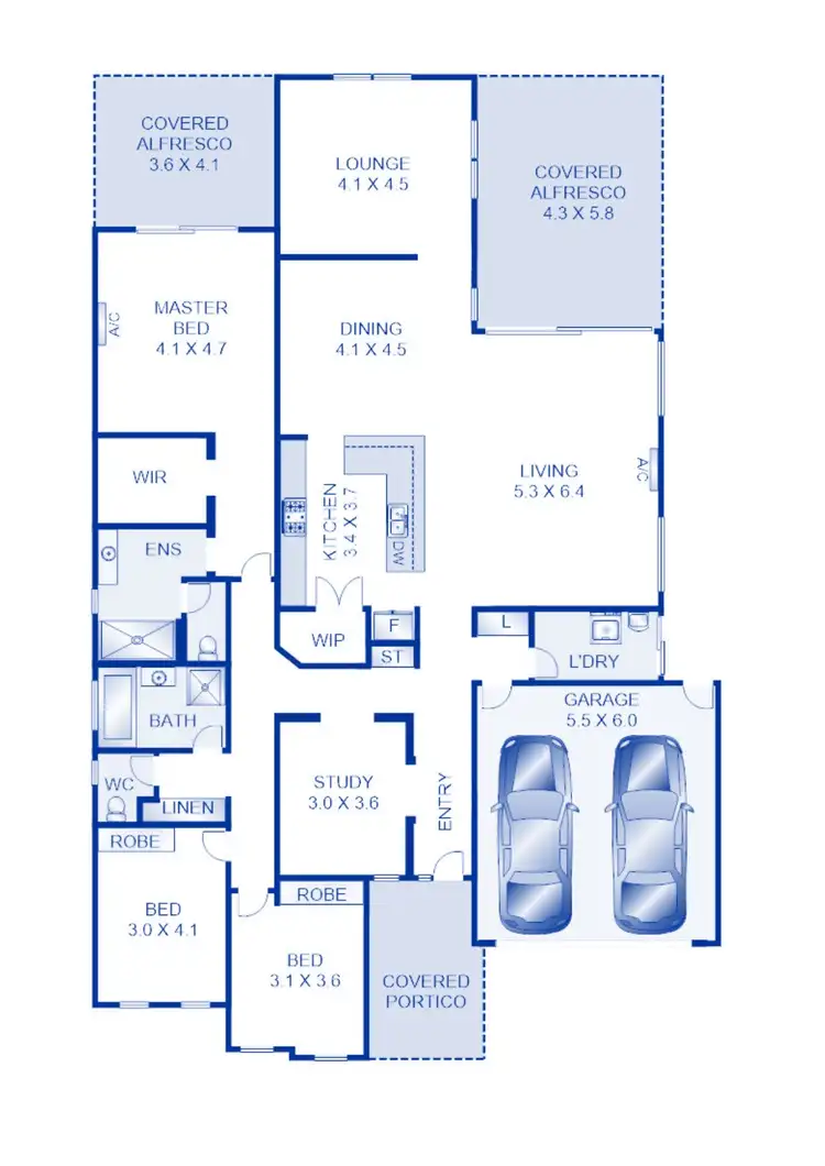 Floorplan of Homely house listing, 13 Whistling Duck Drive, Lara VIC 3212