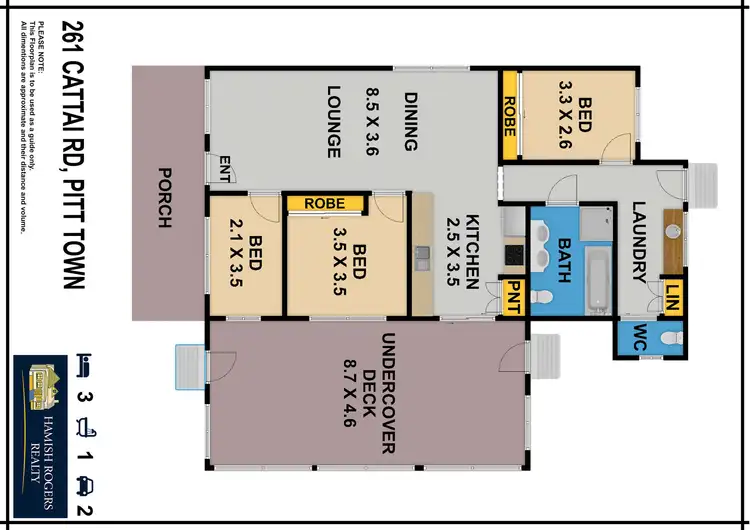 Floorplan of Homely rural property listing, 261 Cattai Road, Pitt Town NSW 2756