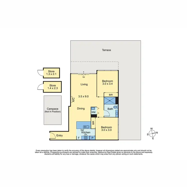 Floorplan of Homely apartment listing, 124/253 Bridge Road, Richmond VIC 3121