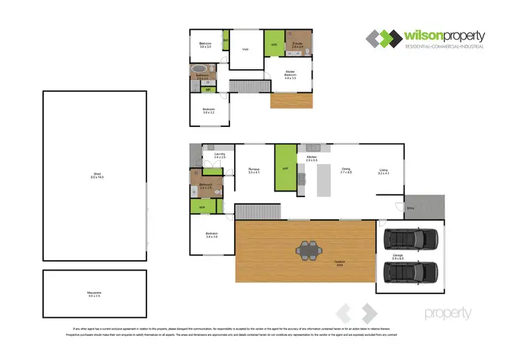 Floorplan of Homely rural property listing, 35 Michelle Boulevard, Traralgon South VIC 3844