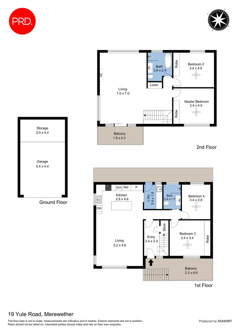 Floorplan of Homely house listing, 19 Yule Road, Merewether NSW 2291
