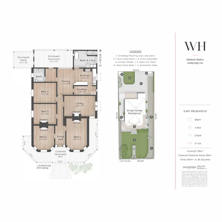 Floorplan of Homely house listing, 140 Canning Highway, East Fremantle WA 6158