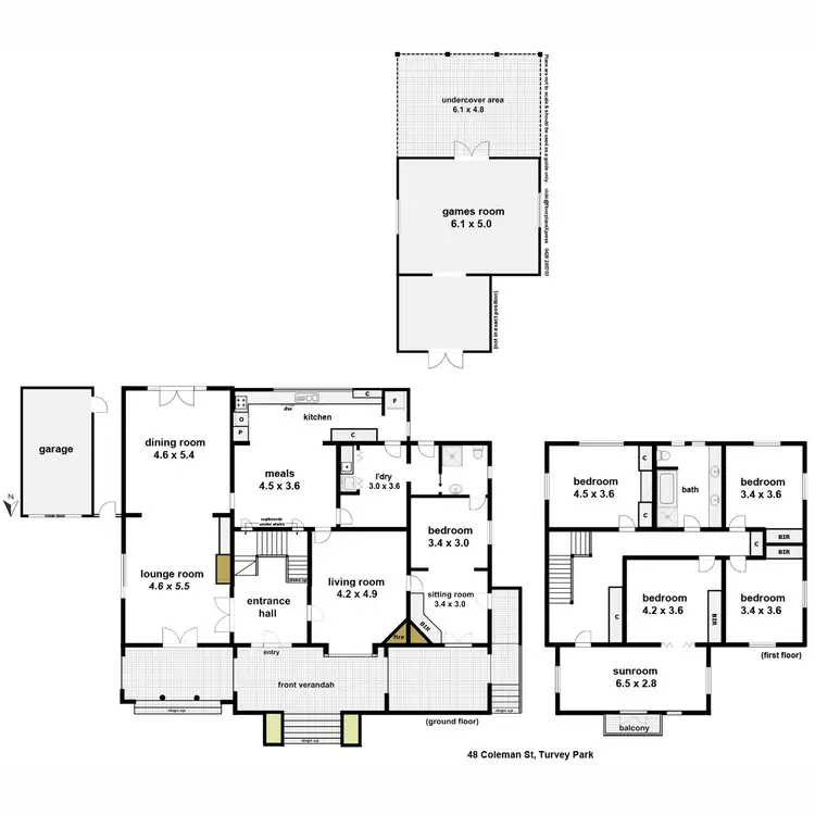 Floorplan of Homely house listing, 48 Coleman Street, Turvey Park NSW 2650