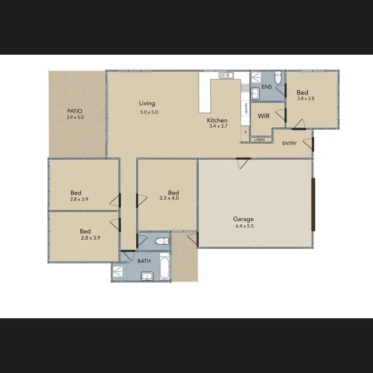 Floorplan of Homely house listing, 24 Pecan Drive, Upper Coomera QLD 4209