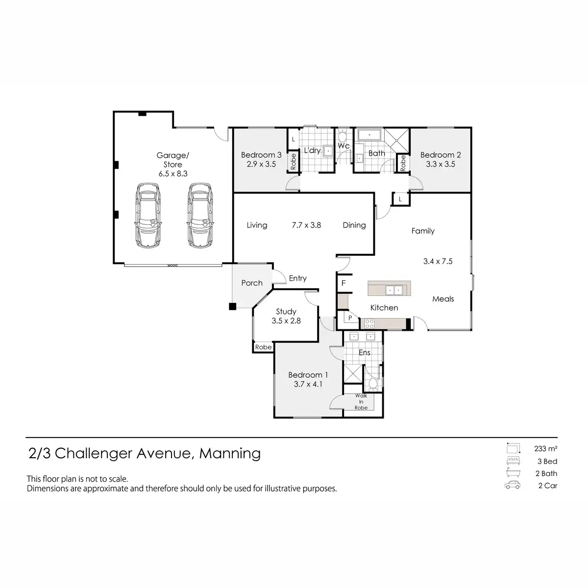 Floorplan of Homely land listing, 2/3 Challenger Avenue, Manning WA 6152