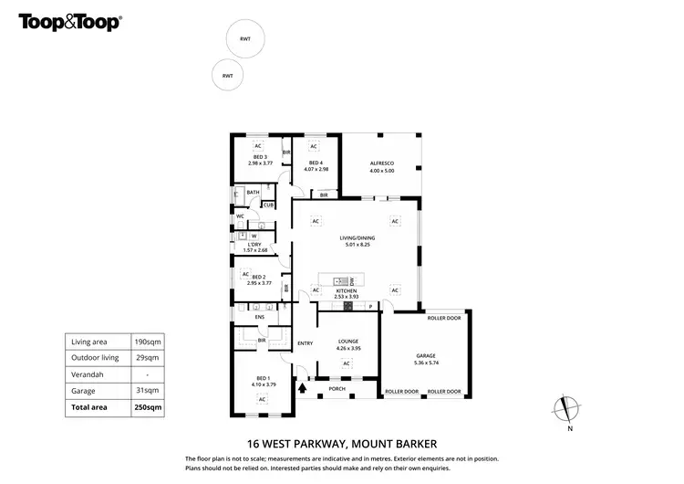 Floorplan of Homely house listing, 16 West Parkway, Mount Barker SA 5251