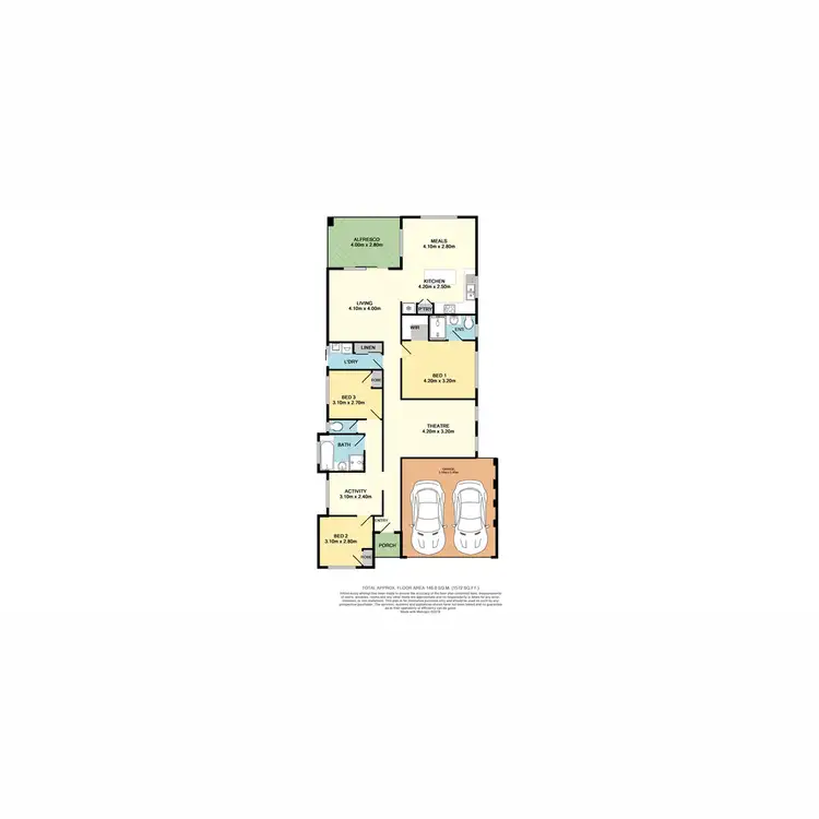 Floorplan of Homely house listing, 29 Keyham Street, Bertram WA 6167