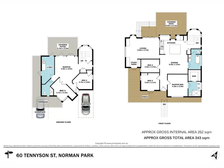 Floorplan of Homely house listing, 60 Tennyson Street, Norman Park QLD 4170