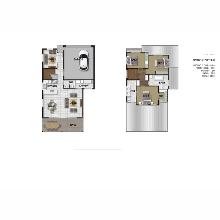 Floorplan of Homely house listing, 17/100-106 Sturgeon Street, Ormiston QLD 4160