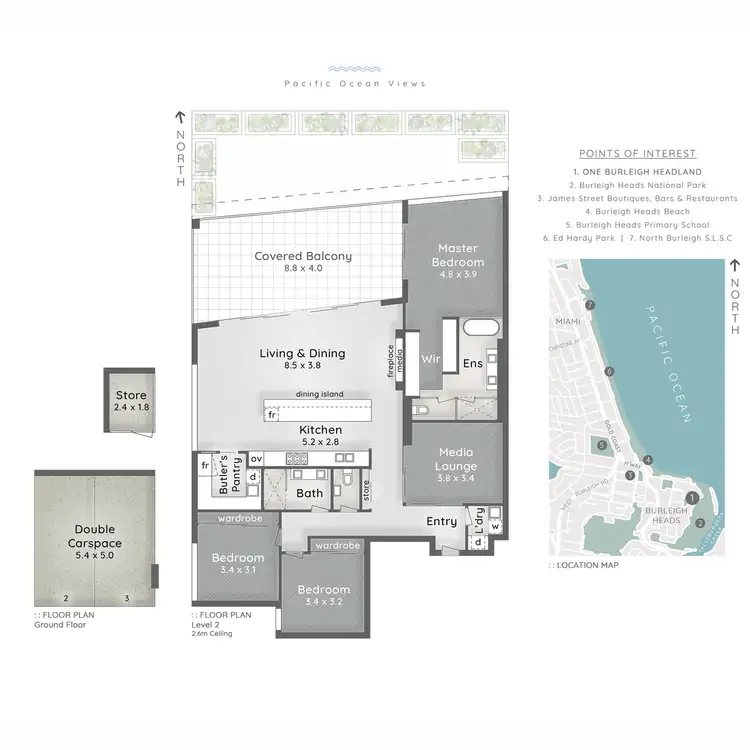 Floorplan of Homely apartment listing, 3/1 Nathan Street, Burleigh Heads QLD 4220