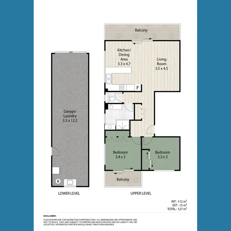 Floorplan of Homely unit listing, 6/34 Farnell Street, Chermside QLD 4032