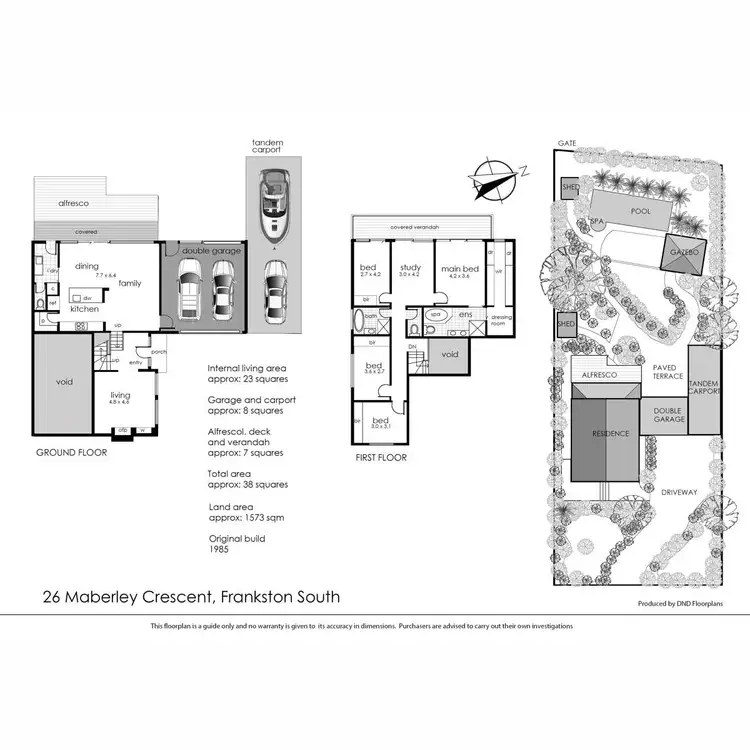 Floorplan of Homely house listing, 26 Maberley Crescent, Frankston South VIC 3199