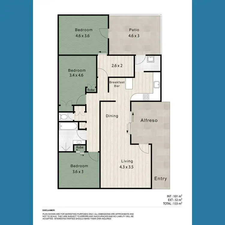Floorplan of Homely house listing, 22 Taabinga Street, Wavell Heights QLD 4012
