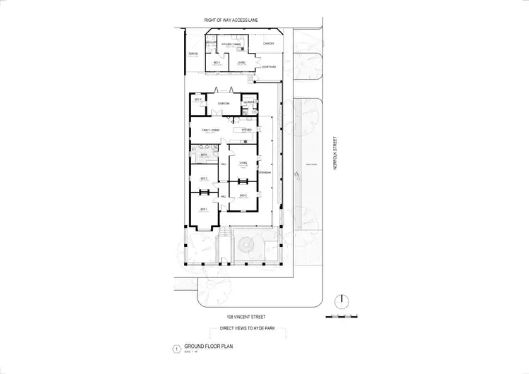 Floorplan of Homely house listing, 108 Vincent Street, North Perth WA 6006