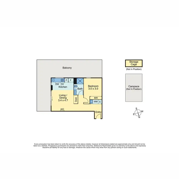 Floorplan of Homely apartment listing, 406/2 Tweed Street, Hawthorn VIC 3122