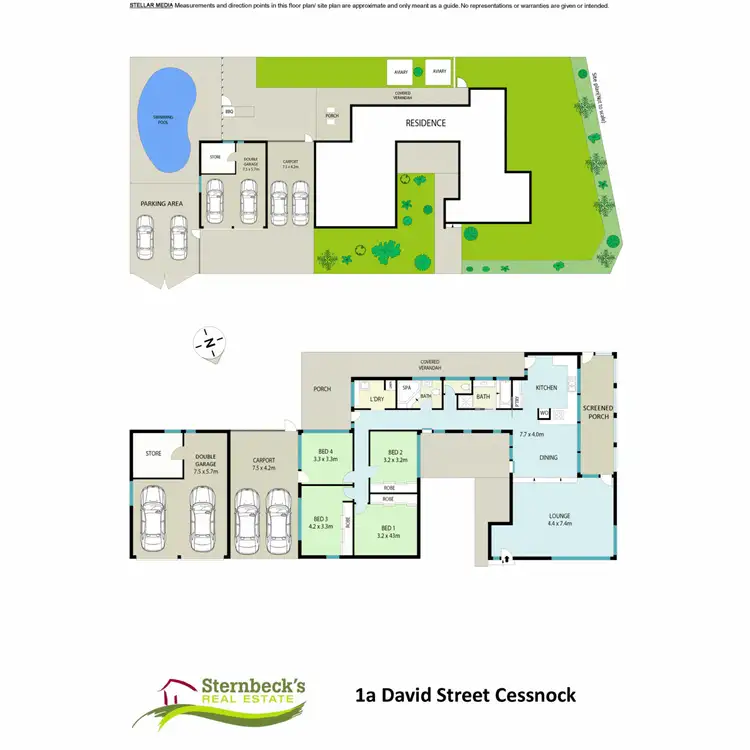 Floorplan of Homely house listing, 1a David Street, Cessnock NSW 2325