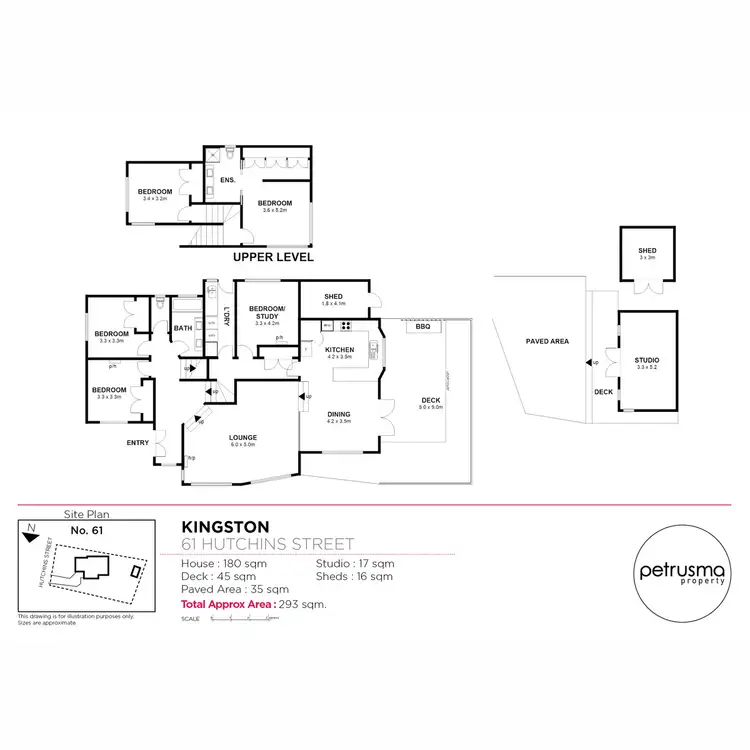 Floorplan of Homely house listing, 61 Hutchins Street, Kingston TAS 7050