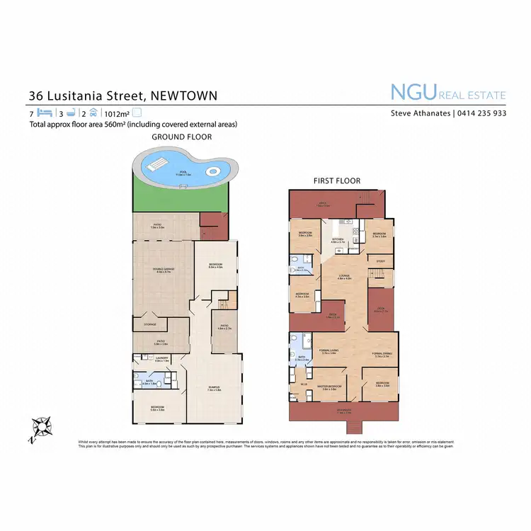 Floorplan of Homely house listing, 36 Lusitania Street, Newtown QLD 4305
