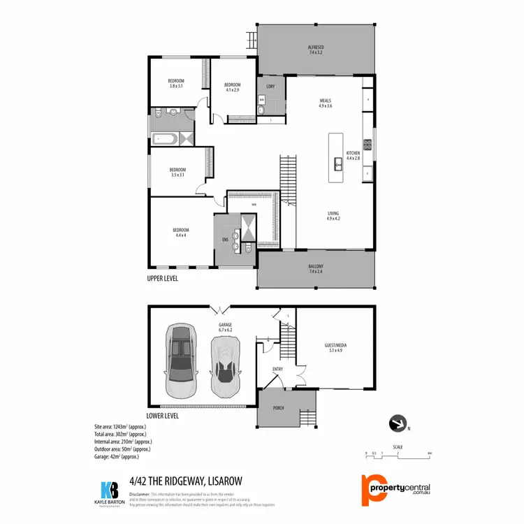 Floorplan of Homely house listing, 42C The Ridgeway, Lisarow NSW 2250