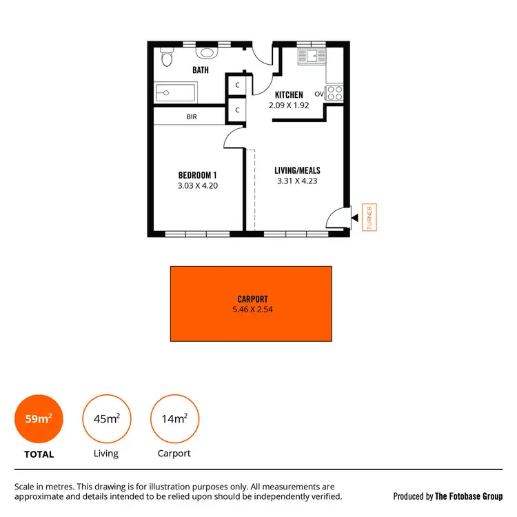 Floorplan of Homely house listing, 3/44 Mortimer Street, Kurralta Park SA 5037