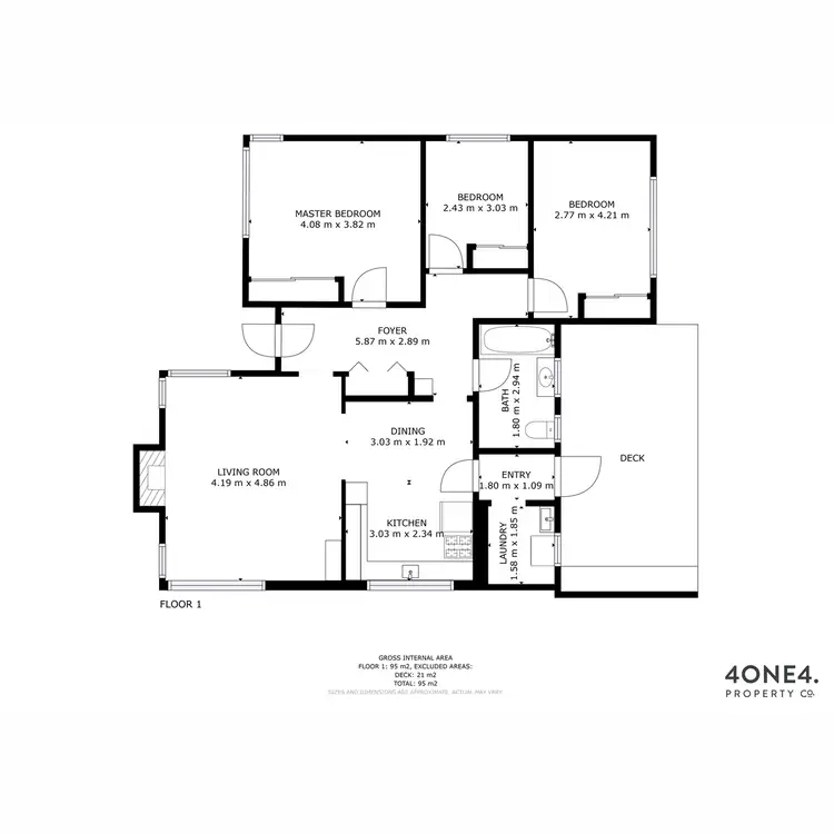 Floorplan of Homely house listing, 129 Allunga Road, Chigwell TAS 7011