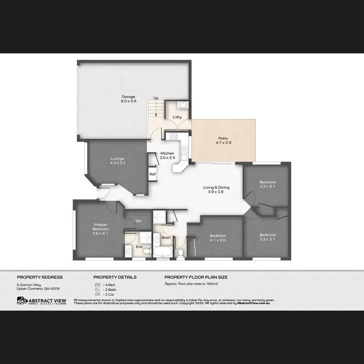 Floorplan of Homely house listing, 5 Gannon Way, Upper Coomera QLD 4209
