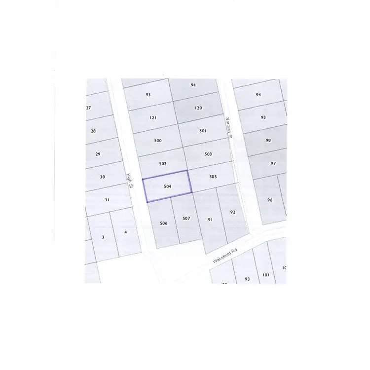 Floorplan of Homely land listing, Lot 504 High Street, Leasingham SA 5452
