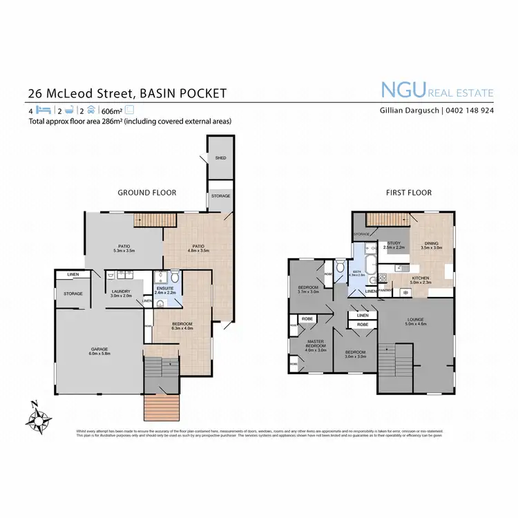 Floorplan of Homely house listing, 26 McLeod Street, Basin Pocket QLD 4305
